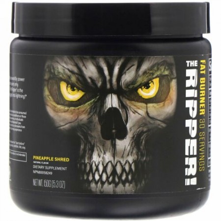 JNX Sports, ザ・リッパー、ファットバーナー、パイナップルシュレッド、150g（5.3oz）