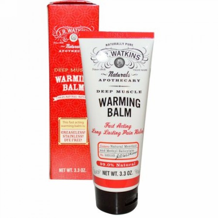 J R Watkins, 筋肉の深部まで温める塗り薬, 3.3 オンス (Discontinued Item)