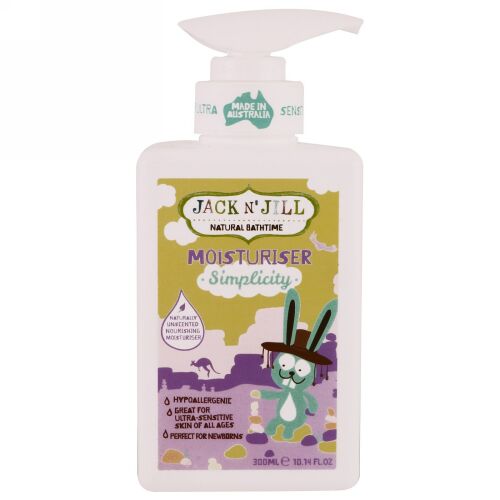 Jack n' Jill, ナチュラルバスタイム、モイスチャライザー、シンプリシティー、10.14液体オンス（300 ml） (Discontinued Item)