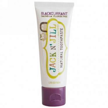 Jack n' Jill, ナチュラルトゥースペースト、認証オーガニックブラックカラント配合 1.76 oz (50 g)
