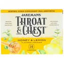 Jakemans, Throat & Chest、ハチミツとレモン味、トローチ 24錠 (Discontinued Item)