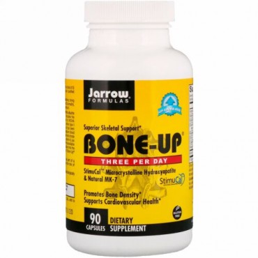 Jarrow Formulas, Bone-Up（ボーンアップ）、1日3回、カプセル90粒