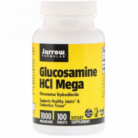 Jarrow Formulas, グルコサミンHCLメガ、1,000 mg、100粒