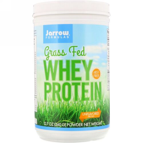Jarrow Formulas, グラスフェッドホエイプロ、味付け無し、12.7オンス (360 g)