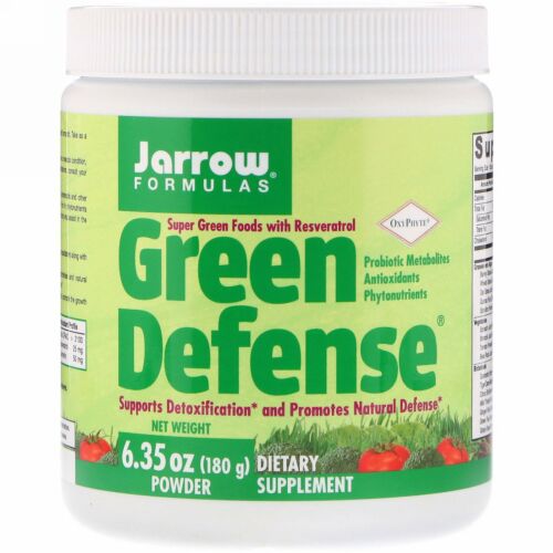 Jarrow Formulas, グリーンディフェンスパウダー、6.35 oz (180 g)