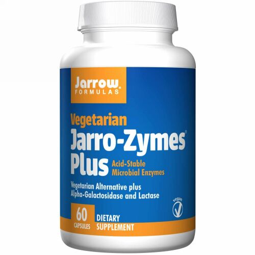 Jarrow Formulas, Jarro-Zymes Plus、ベジタリアン、カプセル60錠