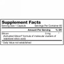 Jarrow Formulas, JarroSil、アクティべ―ティッド・シリコン、 5 mg、カプセル 60 錠 (Discontinued Item)