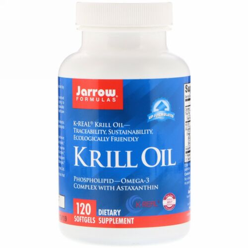 Jarrow Formulas, クリルオイル, 120ソフトジェル錠