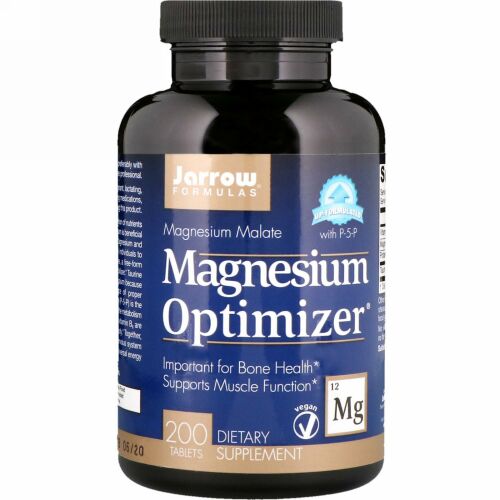 Jarrow Formulas, マグネシウムオプティマイザー、200粒