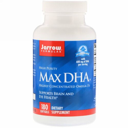 Jarrow Formulas, マックスDHA、 180ソフトジェル