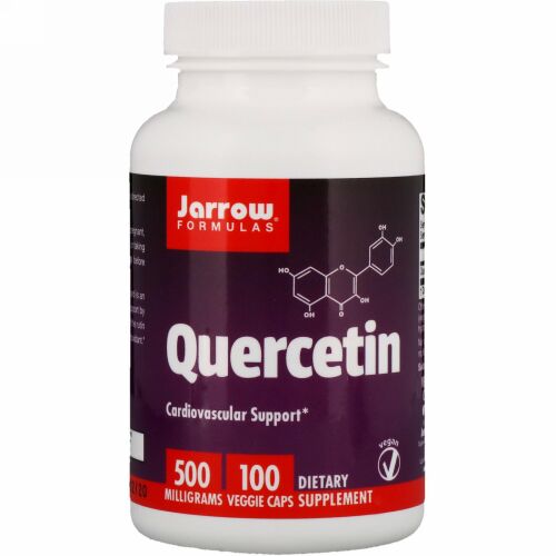 Jarrow Formulas, クエルセチン, 500 mg, 100 ベジカプセル