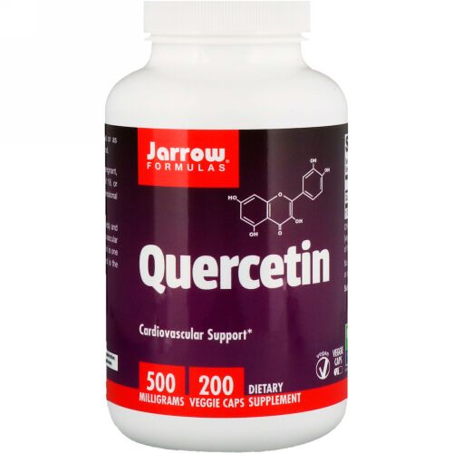 Jarrow Formulas, クエルセチン、500mg、200ベジカプセル
