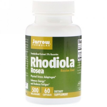 Jarrow Formulas, ロディオラ・ロゼア、500 mg、60 錠