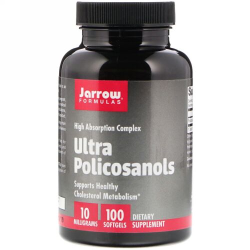 Jarrow Formulas, ウルトラポリコサノール, 高吸収複合体, 10 mg, ソフトジェル100粒