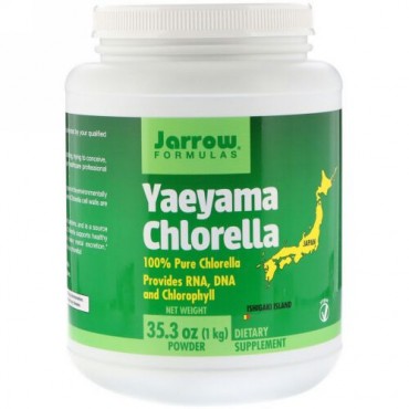Jarrow Formulas, Yaeyama Chlorella Powder, 2.2 lbs (1 kg) (Discontinued Item)