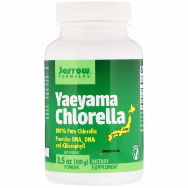 Jarrow Formulas, ヤエヤマクロレラ粉末、100g（3.5oz）