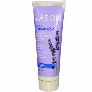 Jason Natural, ハンド& ボディローション、 リラックスラベンダー、 8 oz (227 g) (Discontinued Item)