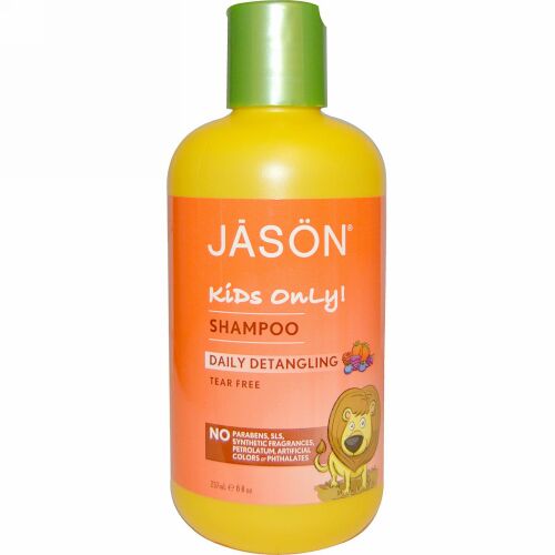 Jason Natural, 子供専用！シャンプー, 毎日のもつれ髪ほぐし, 8液量オンス（237 ml） (Discontinued Item)