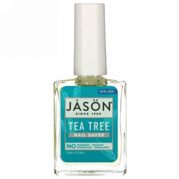 Jason Natural, ネイルセーバー、ティーツリー、0.5 fl oz (15 ml)