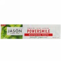 Jason Natural, PowerSmile（パワースマイル）ホワイトニングペースト、パワフルペパーミント、170g（6oz）
