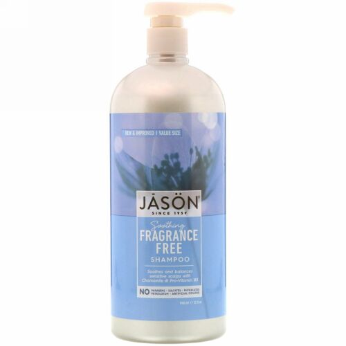 Jason Natural, スージングシャンプー、無香料、32 fl oz (946 ml)