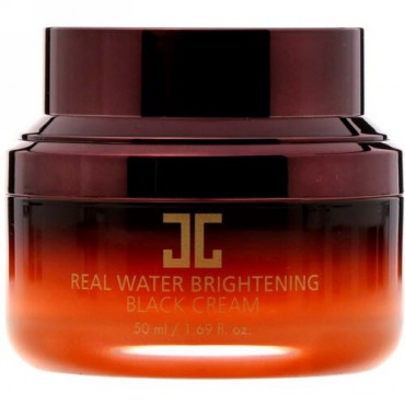 Jayjun Cosmetic, リアルウォーターブライトニングブラッククリーム、1.69 fl oz (50 ml)