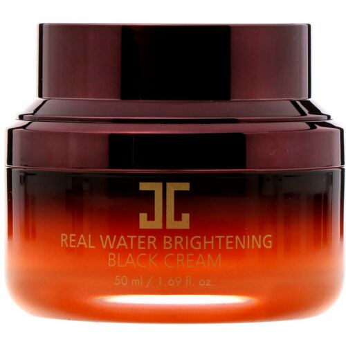 Jayjun Cosmetic, リアルウォーターブライトニングブラッククリーム、1.69 fl oz (50 ml)