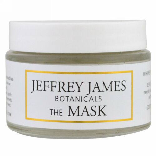 Jeffrey James Botanicals, ザ・マスク、ホイップドラズベリーマッドマスク、2.0オンス（59 ml）