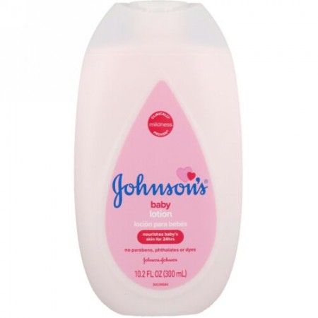 Johnson & Johnson, Baby Lotion, 10.2 fl oz (300 ml) (Discontinued Item)
