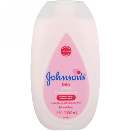 Johnson & Johnson, Baby Lotion, 10.2 fl oz (300 ml) (Discontinued Item)