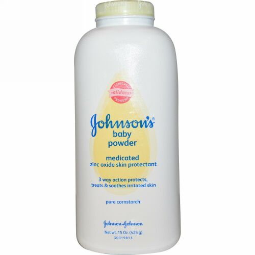 Johnson & Johnson, ベビーパウダー、薬用、15オンス（425 g） (Discontinued Item)