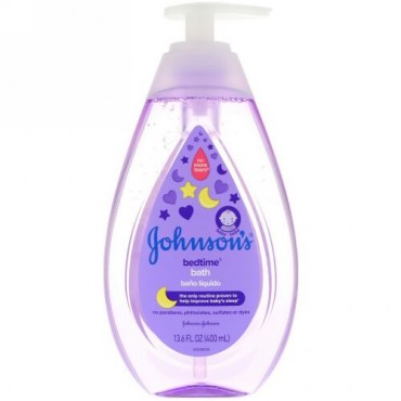 Johnson & Johnson, Bedtime, Bath, 13.6 fl oz (400 ml)