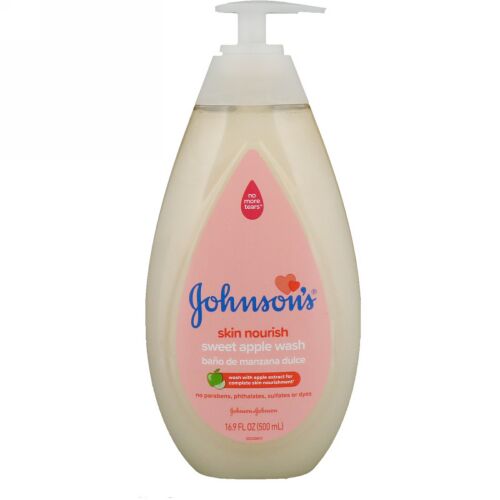 Johnson & Johnson, Skin Nourish, Sweet Apple Wash, 16.9 fl oz (500 ml) (Discontinued Item)