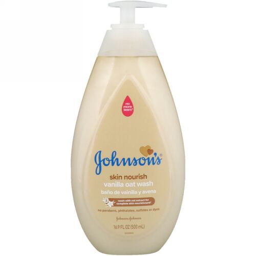 Johnson & Johnson, Skin Nourish, Vanilla Oat Wash, 16.9 fl oz (500 ml) (Discontinued Item)