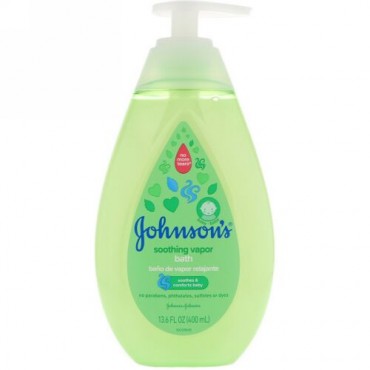 Johnson & Johnson, Soothing Vapor, Bath, 13.6 fl oz (400 ml)