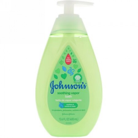 Johnson & Johnson, Soothing Vapor, Bath, 13.6 fl oz (400 ml)