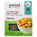 Jovial, オーガニック玄米パスタ、ファルファーレ、12オンス（340 g）