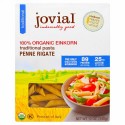 Jovial, オーガニック・トラディショナル・ヒトツブコムギパスタ、ペンネ・リガーテ、12 オンス（340 g） (Discontinued Item)
