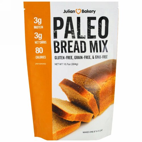 Julian Bakery, パレオブレッドミックス、10.7 oz (304 g)