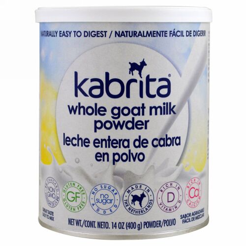 Kabrita, ホール ゴート ミルク パウダー、14 oz (400 g) (Discontinued Item)