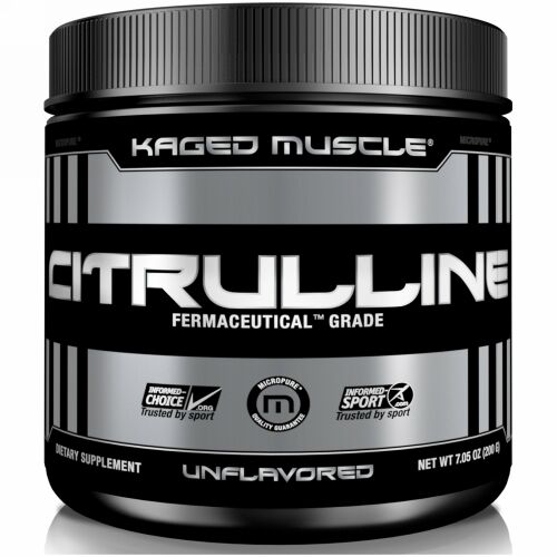 Kaged Muscle, シトルリン、無香料、200g（7.05オンス）
