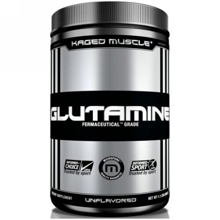 Kaged Muscle, グルタミン、無味、9.6オンス (300 g) (Discontinued Item)
