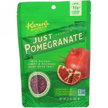 Karen's Naturals, ジャスト・ポメグラネイト、3オンス（84 g） (Discontinued Item)