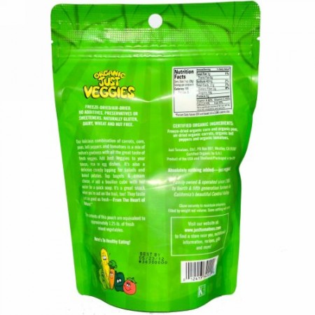 Karen's Naturals, オーガニック・ジャスト・ベジー, 4 オンス (112 g) (Discontinued Item)