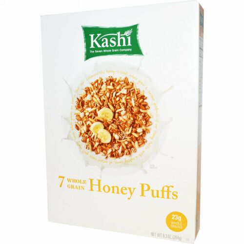 Kashi, 7全粒ハニーパフ、9.3オンス（264g） (Discontinued Item)