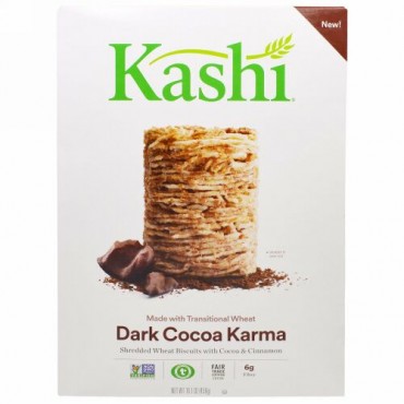 Kashi, ダークココアカルマシリアル, 16.1オンス (456 g) (Discontinued Item)