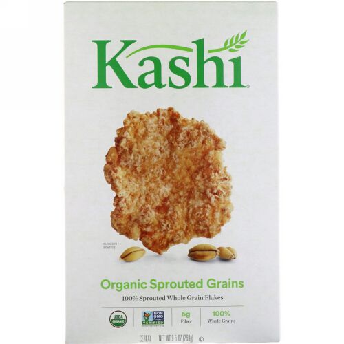 Kashi, Organic Sprouted Grains, Cereal, 9.5 oz (269 g) (Discontinued Item)