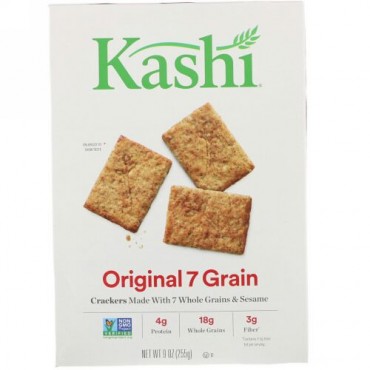 Kashi, Original 7 Grain Crackers, 9 oz (255 g) (Discontinued Item)