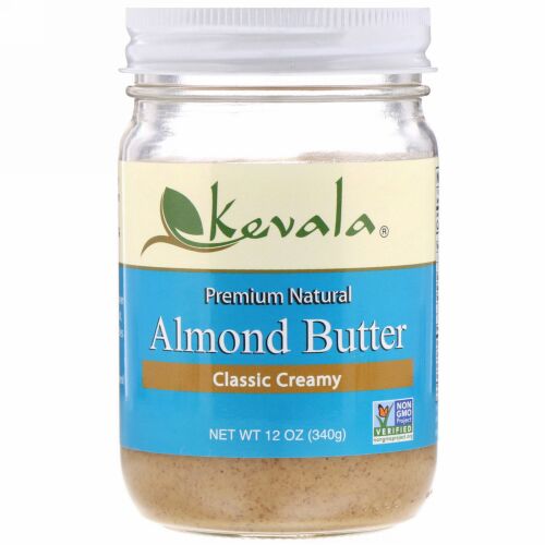 Kevala, アーモンドバター、クラシッククリーミー 12オンス (340 g)