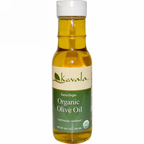 Kevala, エクストラバージン・オーガニック・オリーブオイル、8 液体オンス（236 ml） (Discontinued Item)